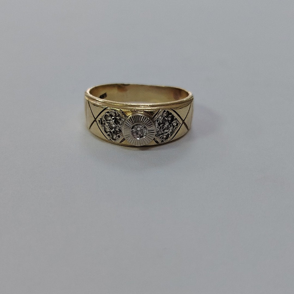 ANILLO ORO 14 K 4.2 GRMS (SEMINUEVO)