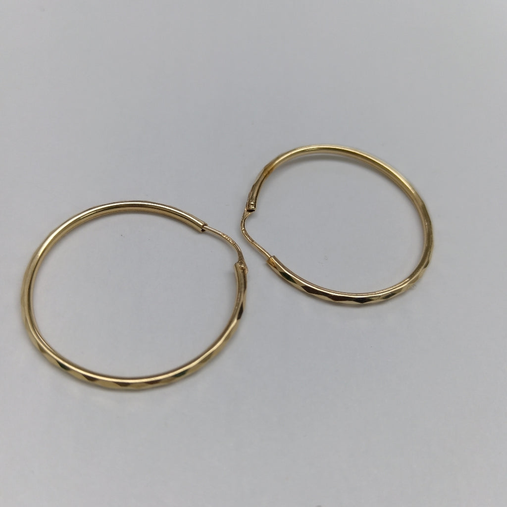 ARRACADAS PAR ORO 14 K 1.6 GRMS (SEMINUEVO)