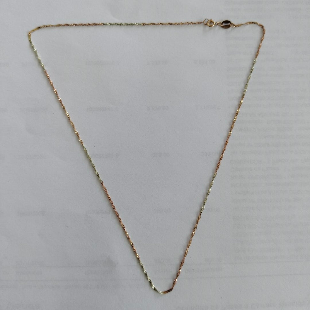 CADENA ORO 10 K 0.8 GRMS (SEMINUEVO)