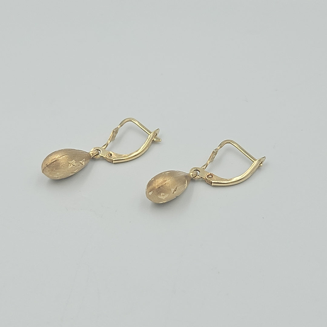 ARETES PAR ORO 14 K 1,70 GRMS (SEMINUEVO)
