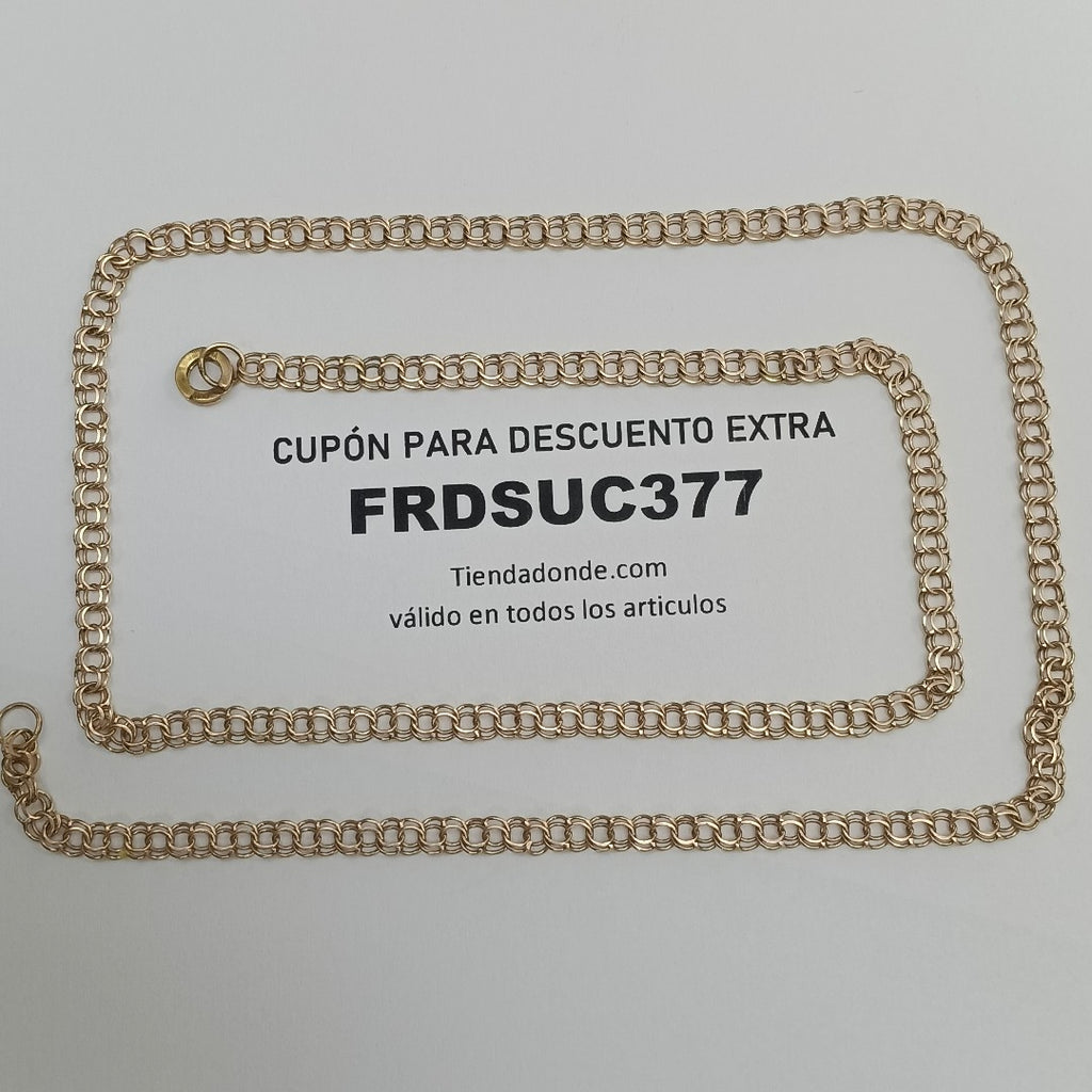 CADENA ORO 10 K 9.9 GRMS (SEMINUEVO)
