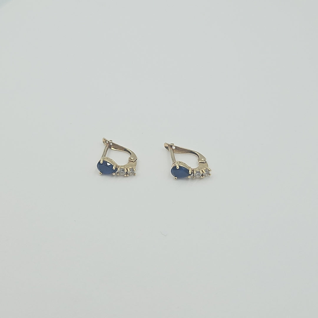 BROQUELES PAR ORO 14 K 1.9 GRMS (SEMINUEVO)