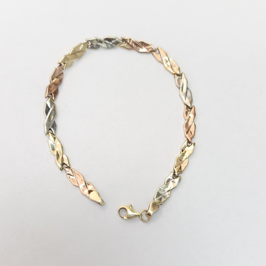 PULSERA ORO 10 K 3.6 GRMS (SEMINUEVO)