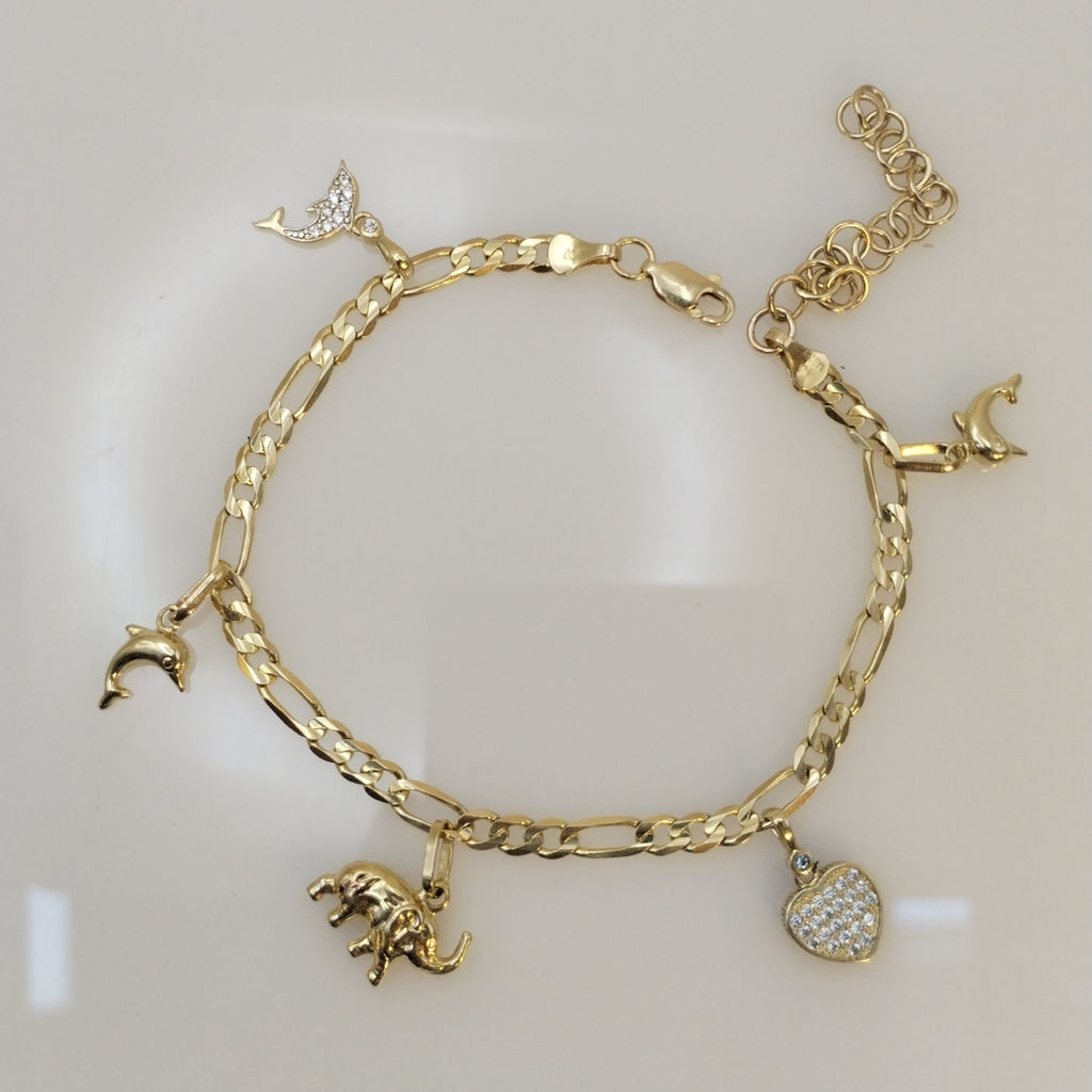 PULSERA ORO 14 K 9.6 GRMS (SEMINUEVO)