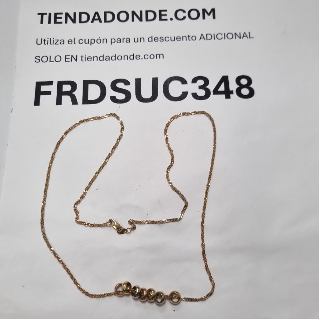 CADENA ORO 14 K 5.3 GRMS (SEMINUEVO)
