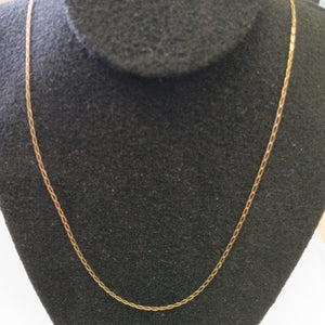 CADENA ORO 14 K 1.9 GRMS (SEMINUEVO)