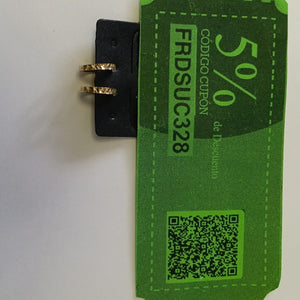 ARRACADAS PAR ORO 10 K 1.4 GRMS (SEMINUEVO)