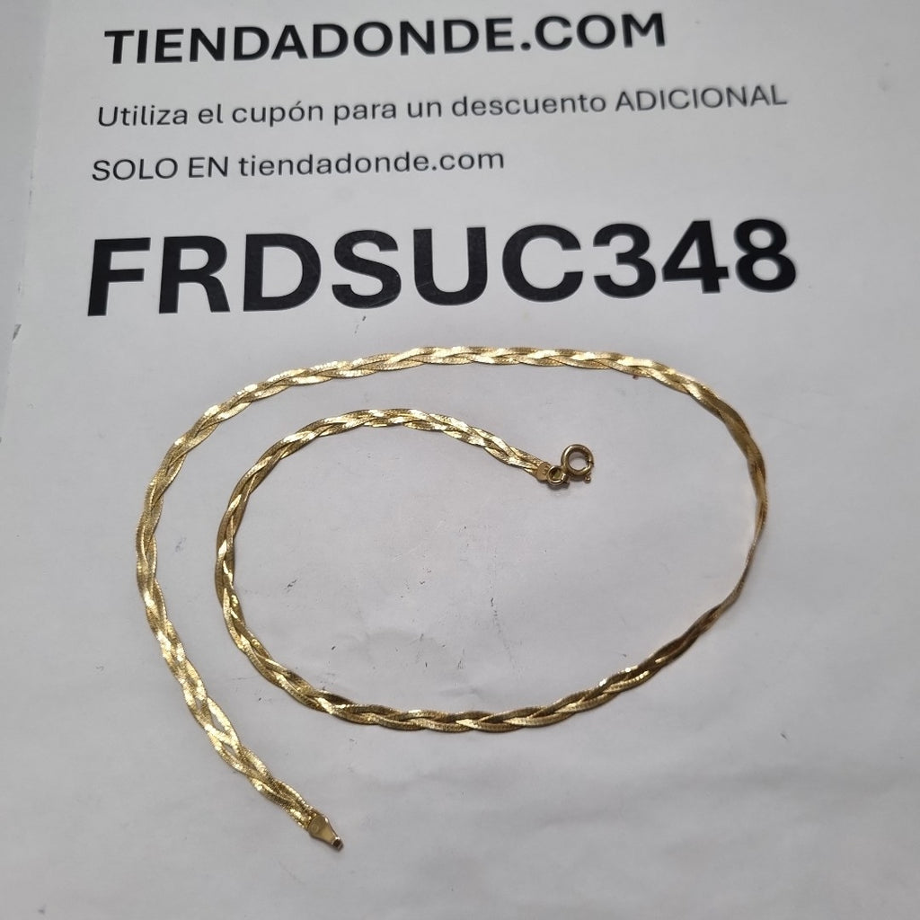 CADENA ORO 14 K 4.1 GRMS (SEMINUEVO)