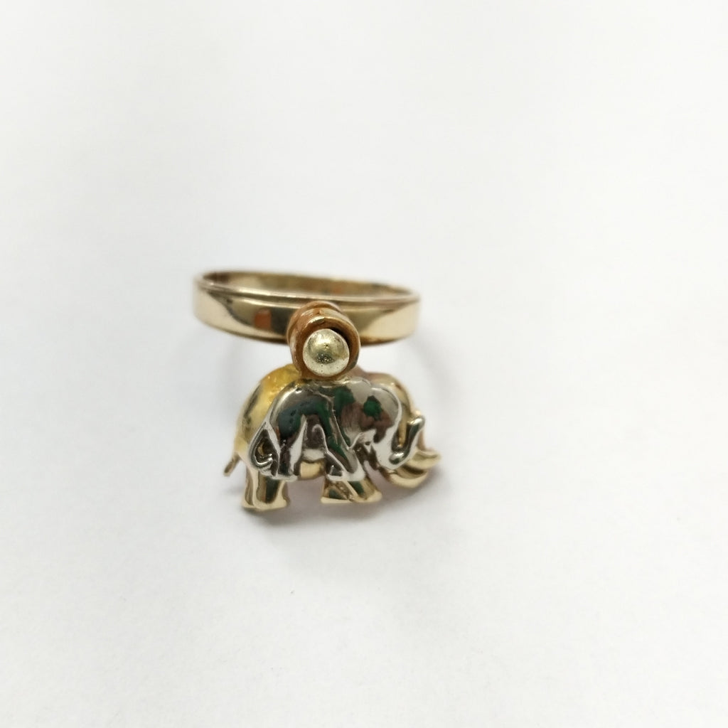 ANILLITO ORO, ORO COMBINADO 10 K 4 GRMS (SEMINUEVO)