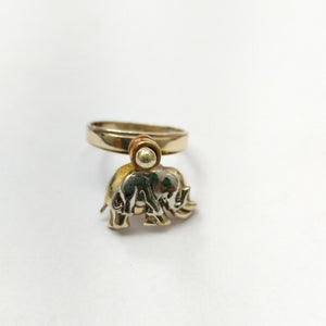 ANILLITO ORO, ORO COMBINADO 10 K 4 GRMS (SEMINUEVO)