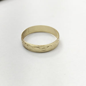 ARGOLLA ORO 14 K 1.1 GRMS (SEMINUEVO)