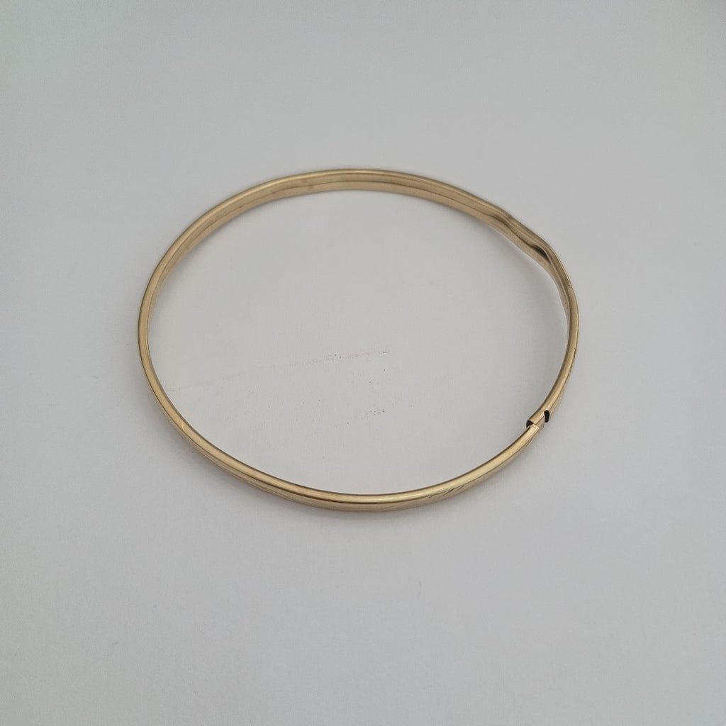 PULSERA RIGIDA ORO 10 K 4.8 GRMS (SEMINUEVO)