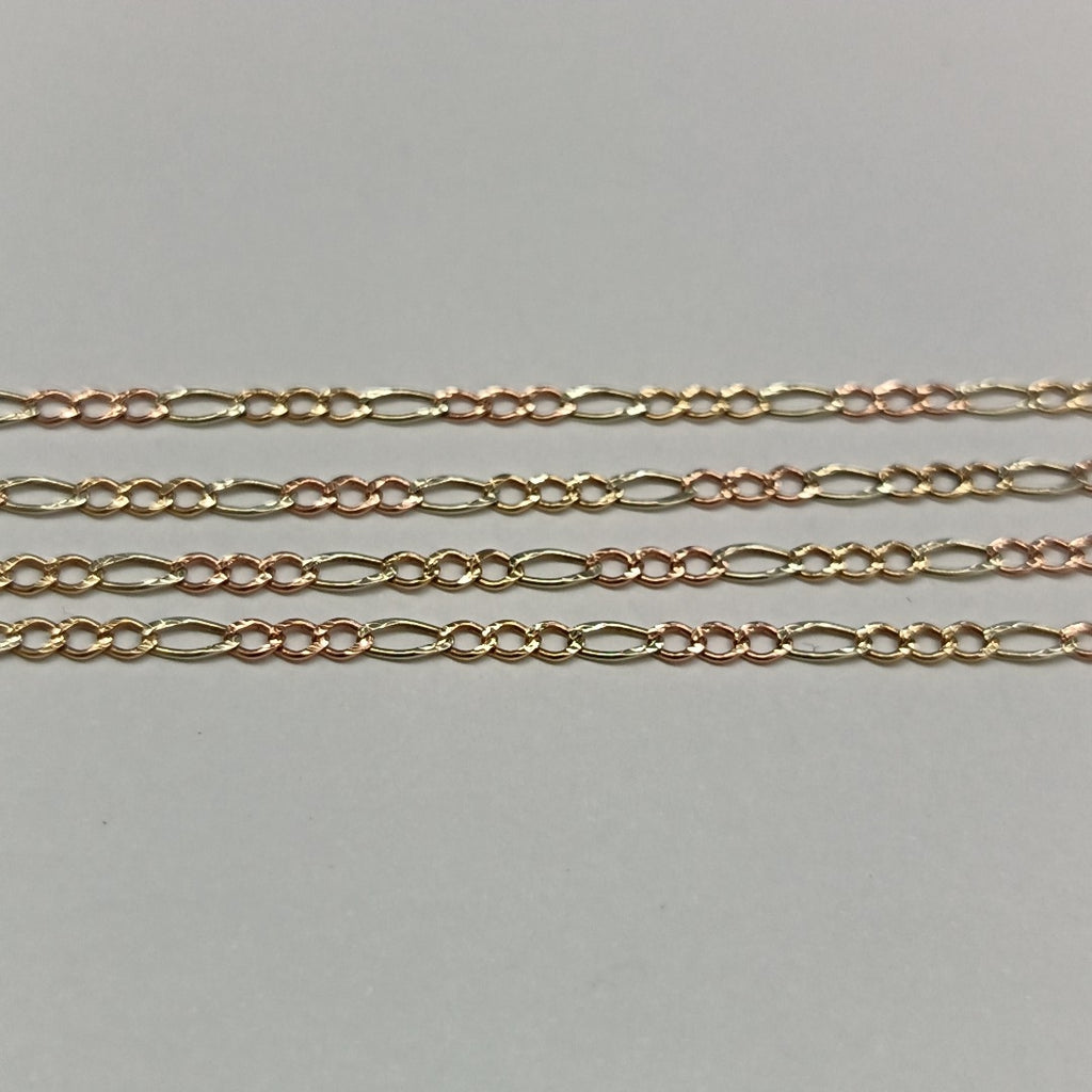 CADENA ORO COMBINADO 10 K 1.8 GRMS (SEMINUEVO)
