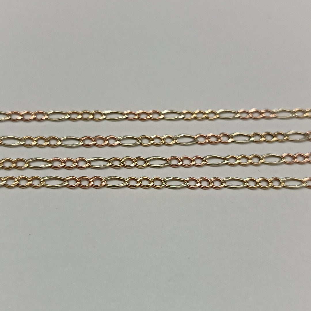 CADENA ORO COMBINADO 10 K 1.8 GRMS (SEMINUEVO)