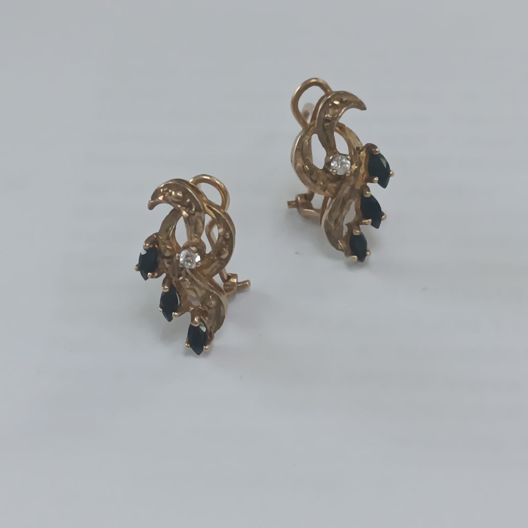 ARETES PAR ORO 8 K 3.5 GRMS (SEMINUEVO)