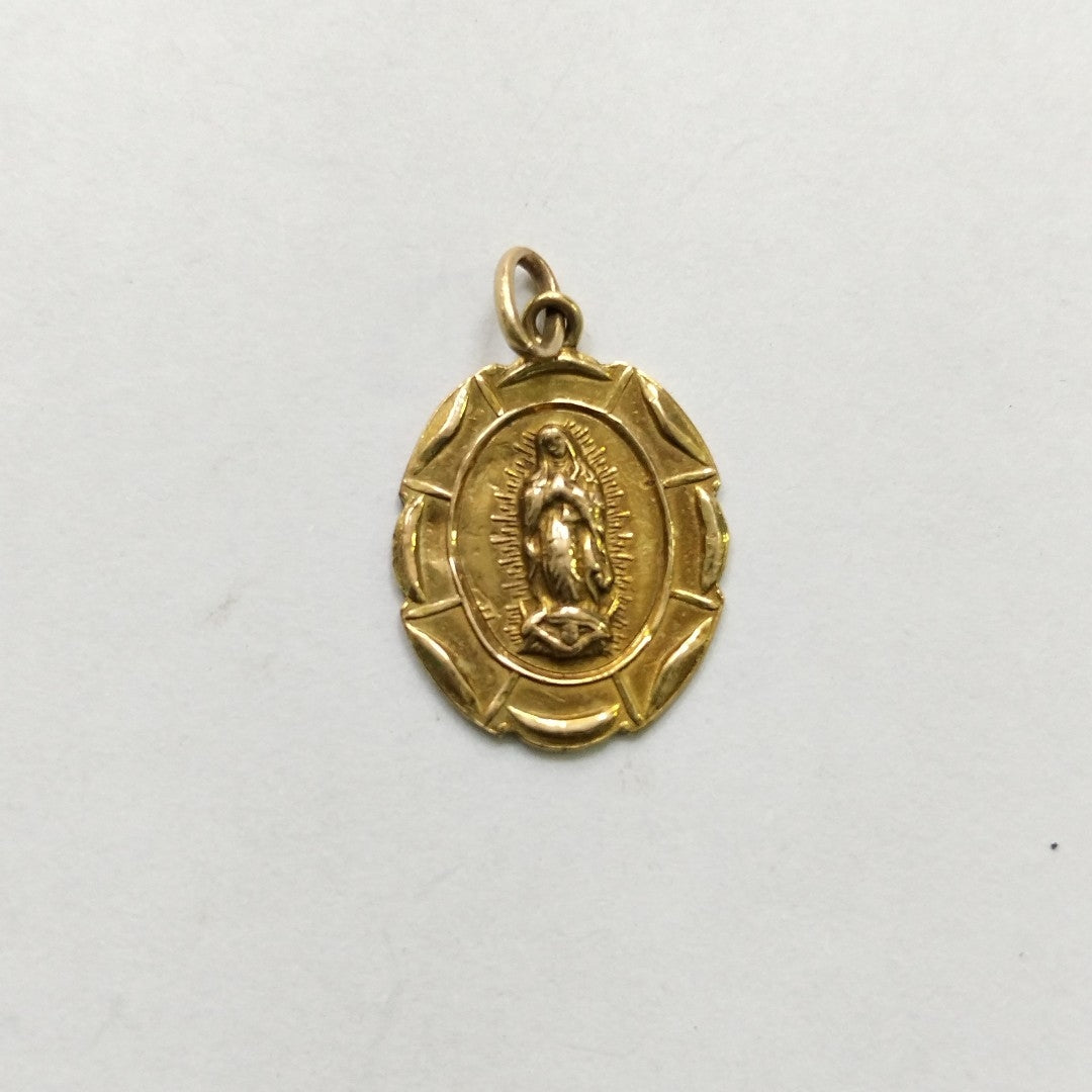 MEDALLA RELIGIOSA ORO 10 K 1,00 GRMS (SEMINUEVO)