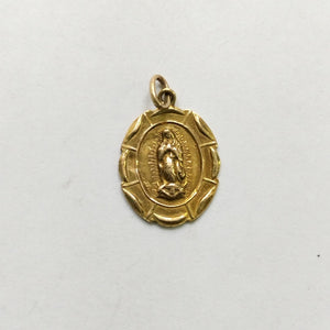 MEDALLA RELIGIOSA ORO 10 K 1,00 GRMS (SEMINUEVO)