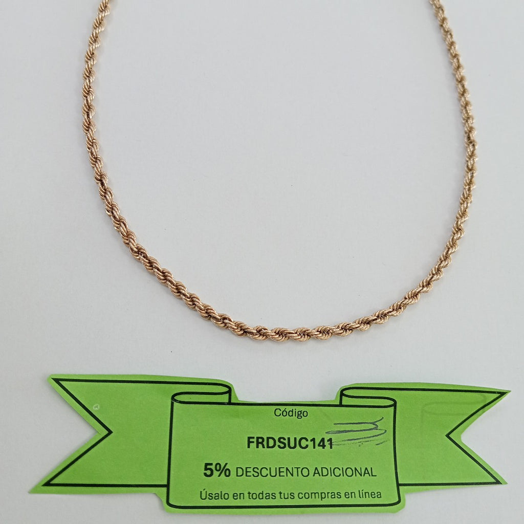 CADENA ORO 10 K 5.9 GRMS (SEMINUEVO)