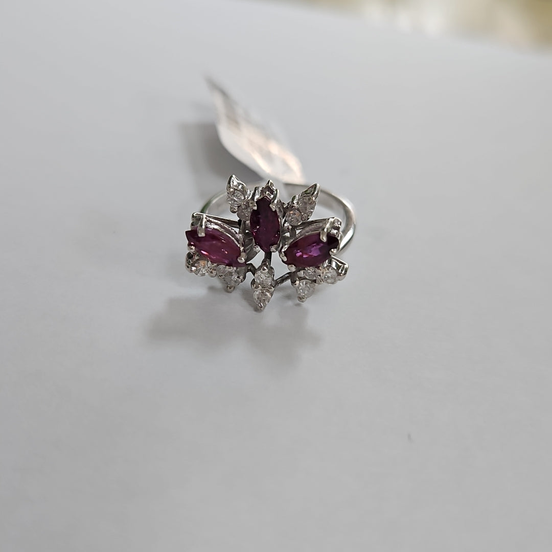 ANILLITO ORO BLANCO 14 K 4,20 GRMS (SEMINUEVO)