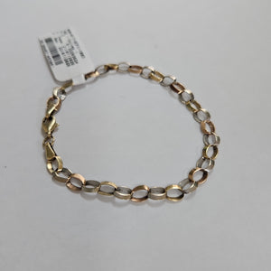 PULSERA ORO COMBINADO 14 K 2,20 GRMS (SEMINUEVO)