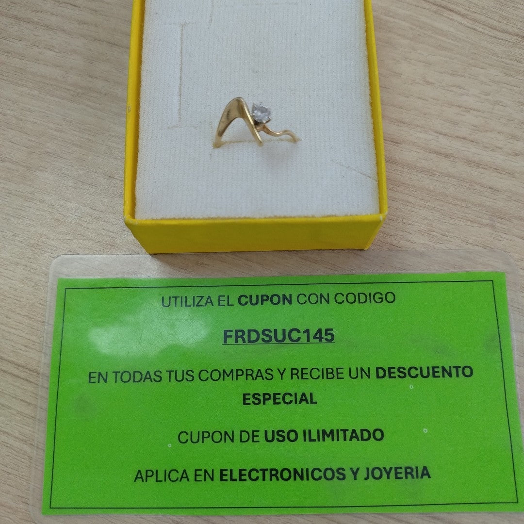 SOLITARIO ORO 10 K 2,30 GRMS (SEMINUEVO)