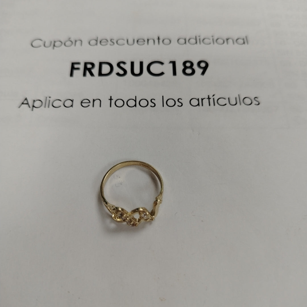 ANILLITO ORO 10 K 1.9 GRMS (SEMINUEVO)