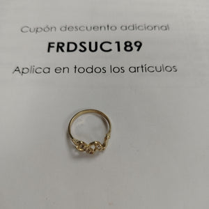 ANILLITO ORO 10 K 1.9 GRMS (SEMINUEVO)