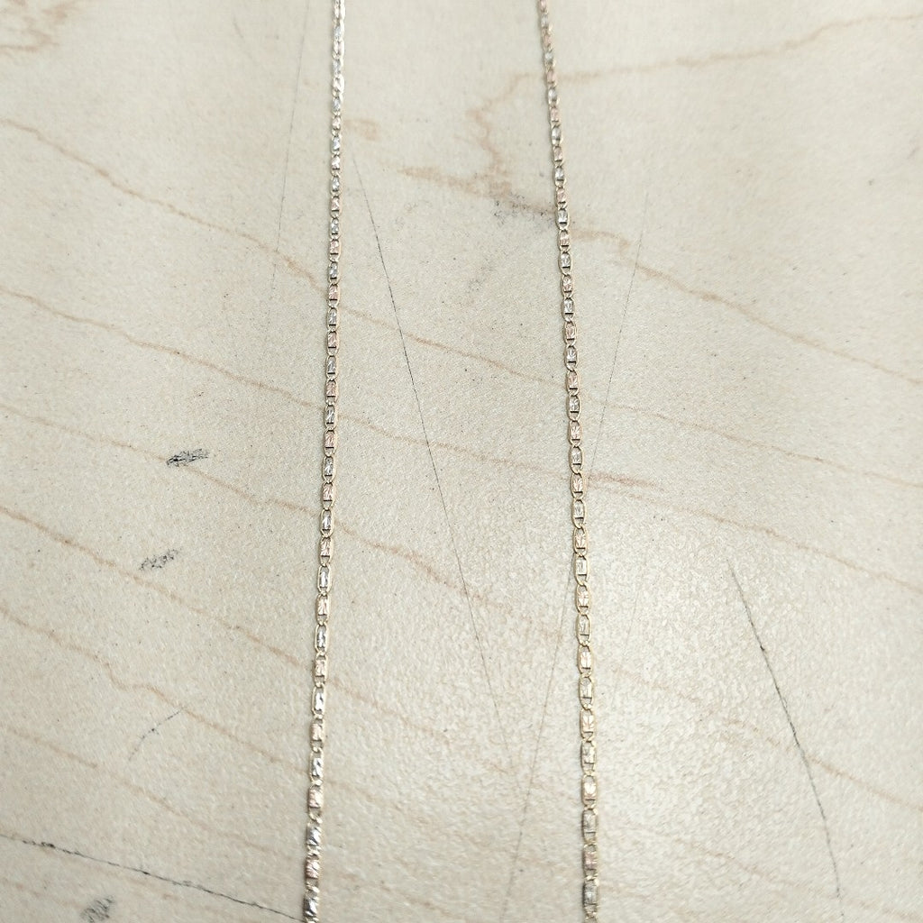 CADENA ORO COMBINADO 14 K 1 GRMS (SEMINUEVO)