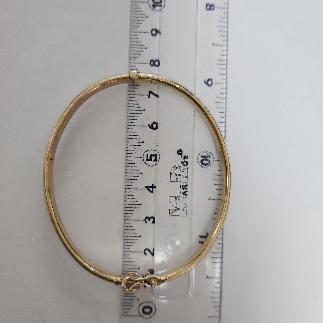 PULSERA RIGIDA ORO 14 K 14.5 GRMS (SEMINUEVO)