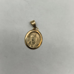 MEDALLA RELIGIOSA ORO 14 K 0.9 GRMS (SEMINUEVO)