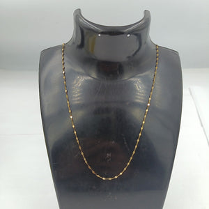 CADENA ORO 10 K 0.7 GRMS (SEMINUEVO)