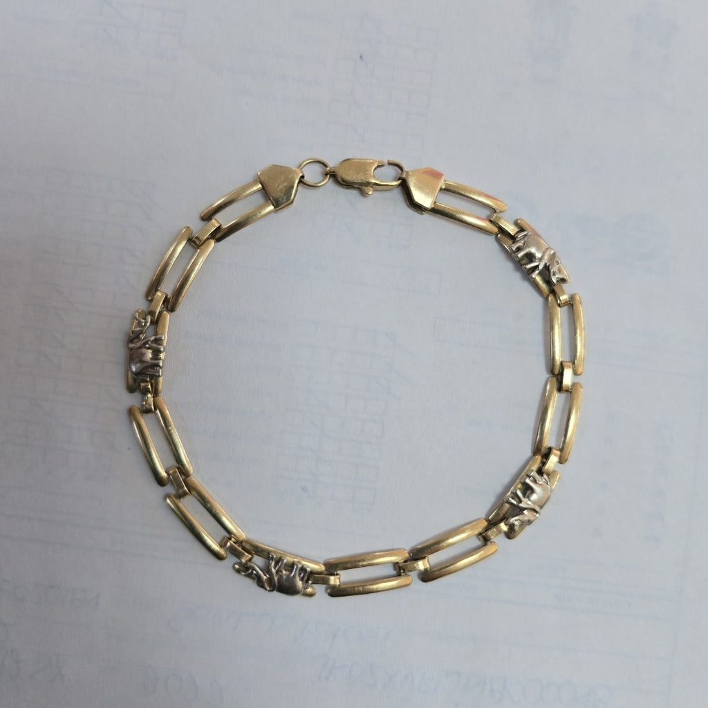 PULSERA ORO 10 K 7.5 GRMS (SEMINUEVO)
