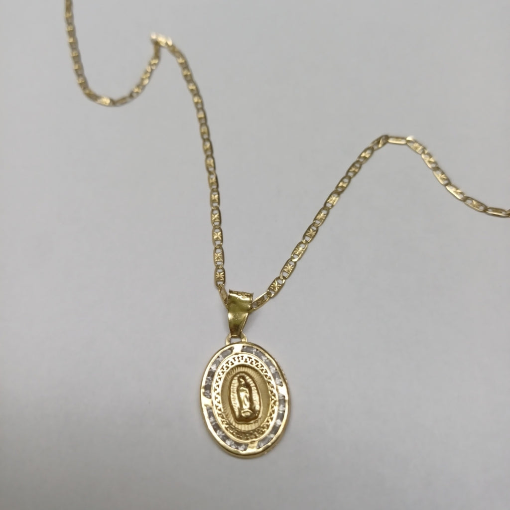CADENA, DIJE ORO 14 K 3.7 GRMS (SEMINUEVO)