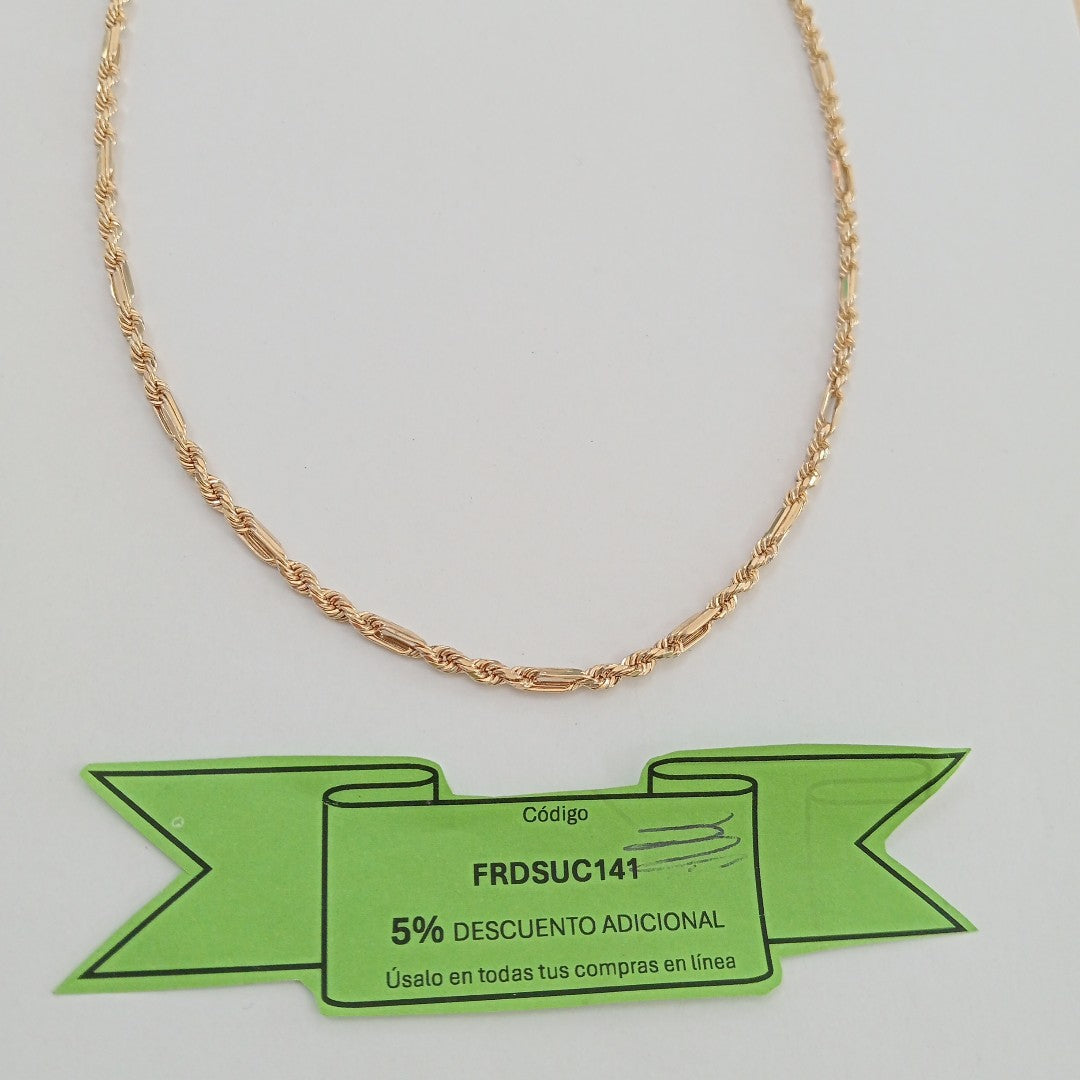CADENA ORO 10 K 7.5 GRMS (SEMINUEVO)