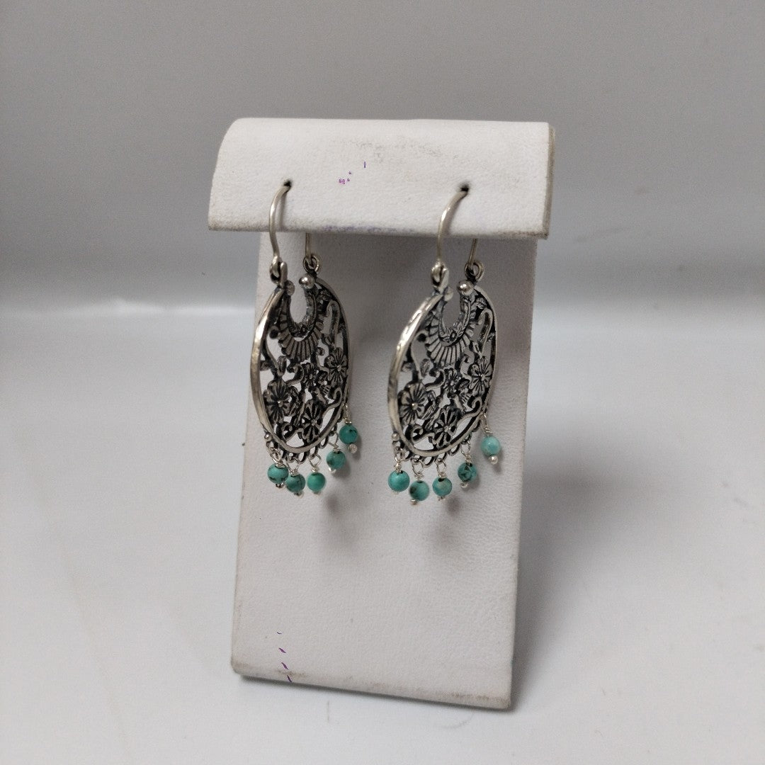ARETES PAR PLATA 11.8 GRMS (SEMINUEVO)