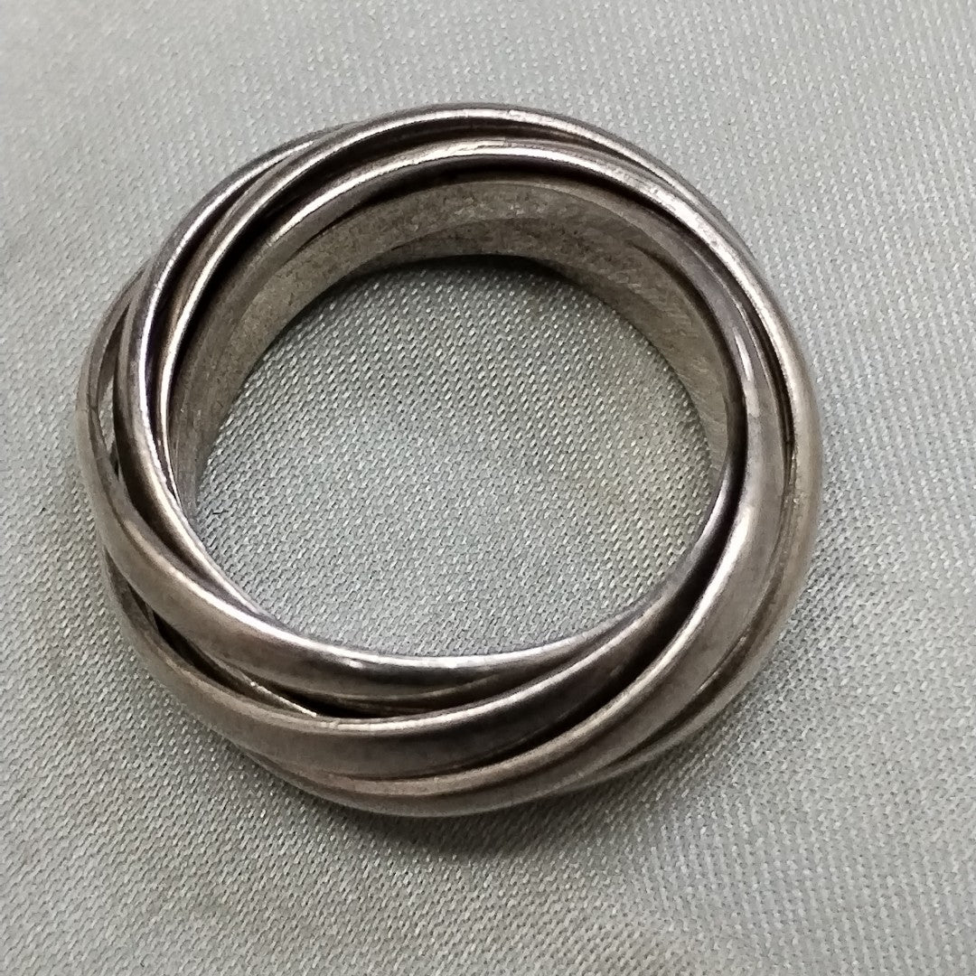SEMANARIO DE ARGOLLAS PLATA 12,40 GRMS (SEMINUEVO)