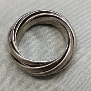 SEMANARIO DE ARGOLLAS PLATA 12,40 GRMS (SEMINUEVO)