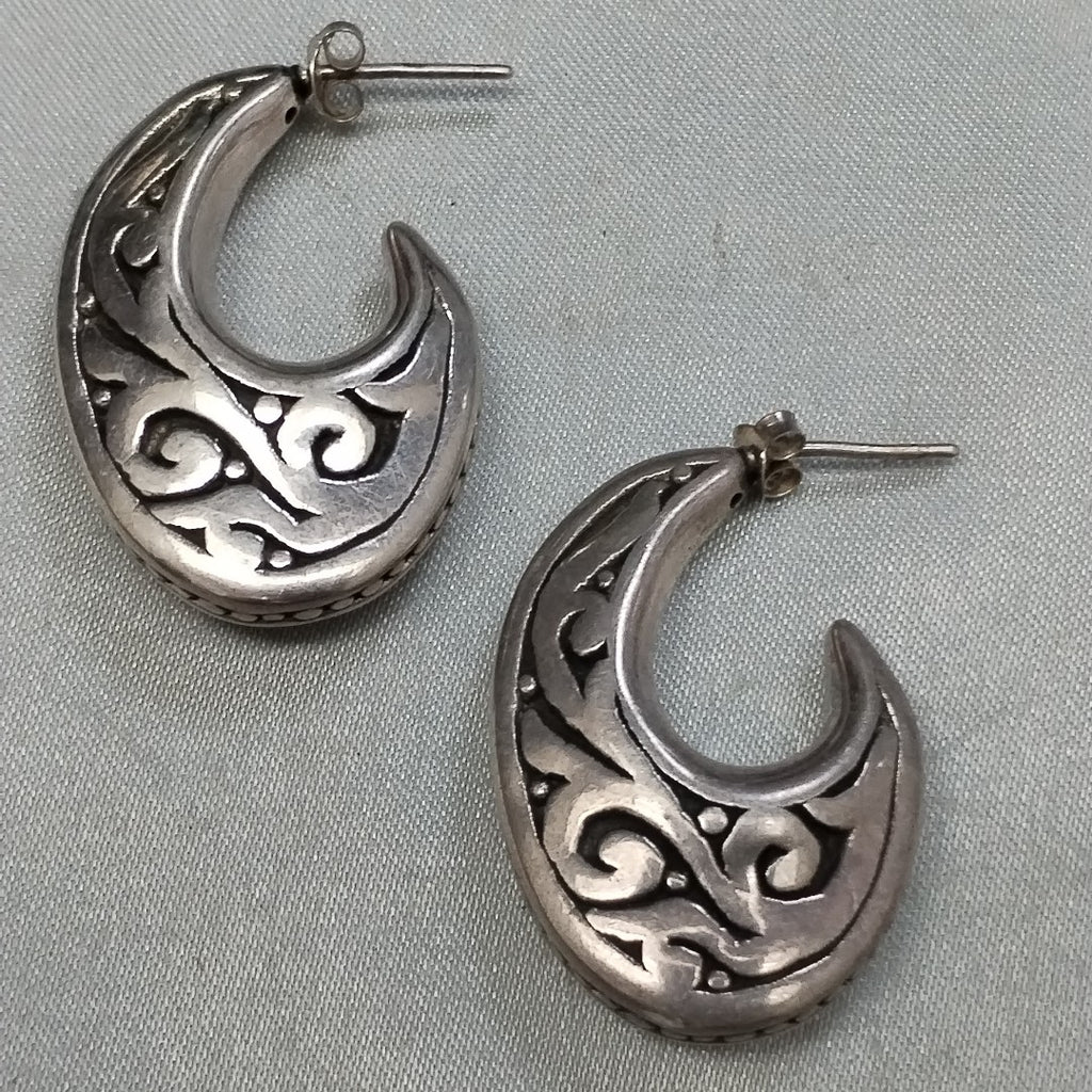 ARETES PAR PLATA 8,30 GRMS (SEMINUEVO)
