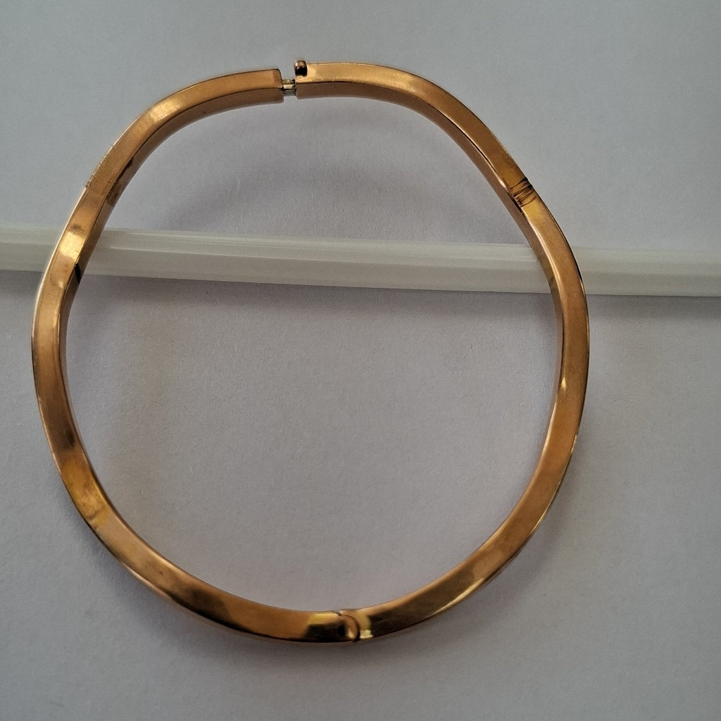 PULSERA RIGIDA ORO 14 K 5.6 GRMS (SEMINUEVO)