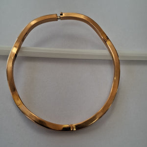 PULSERA RIGIDA ORO 14 K 5.6 GRMS (SEMINUEVO)