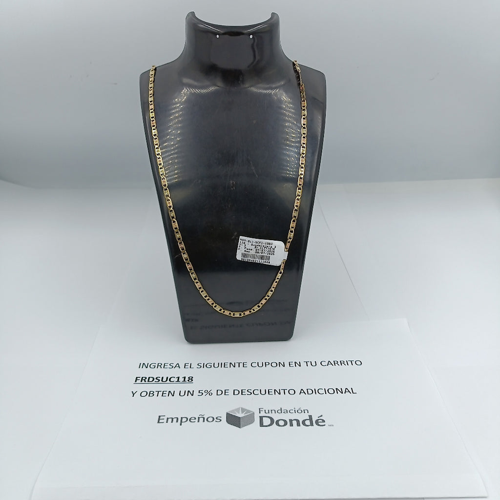 CADENA ORO 10 K 9.9 GRMS (SEMINUEVO)