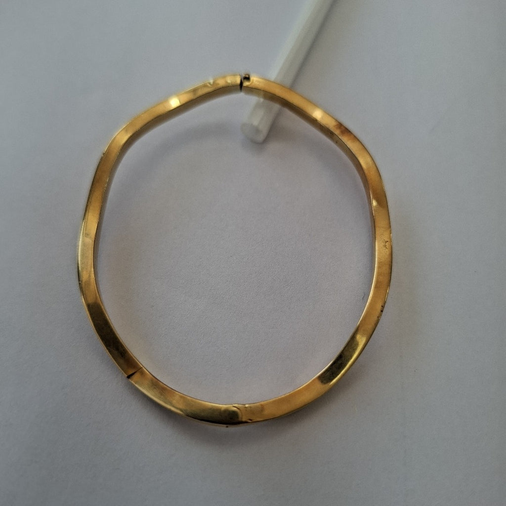 PULSERA RIGIDA ORO 14 K 5.3 GRMS (SEMINUEVO)