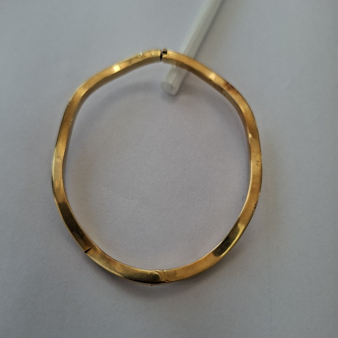 PULSERA RIGIDA ORO 14 K 5.3 GRMS (SEMINUEVO)