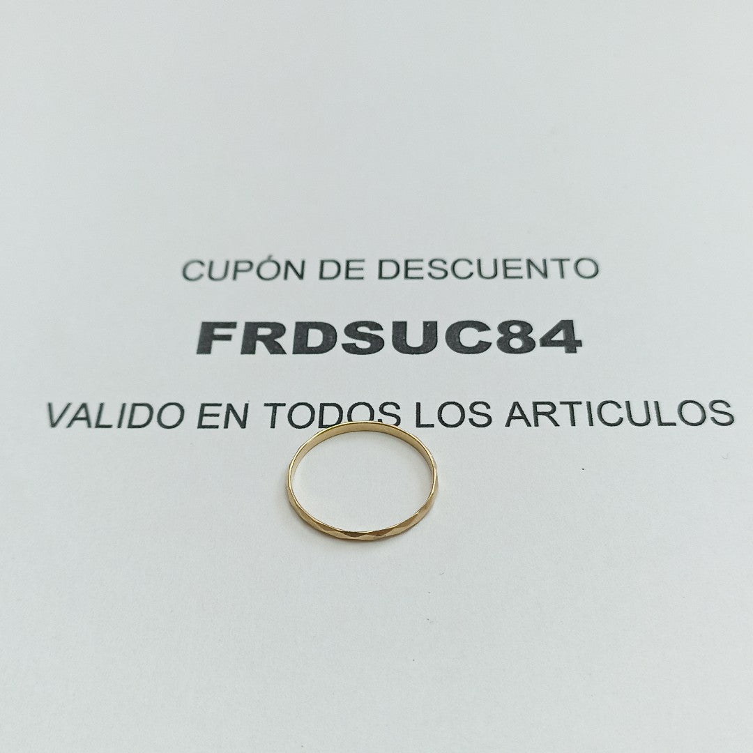 ANILLITO ORO 14 K 0,70 GRMS (SEMINUEVO)