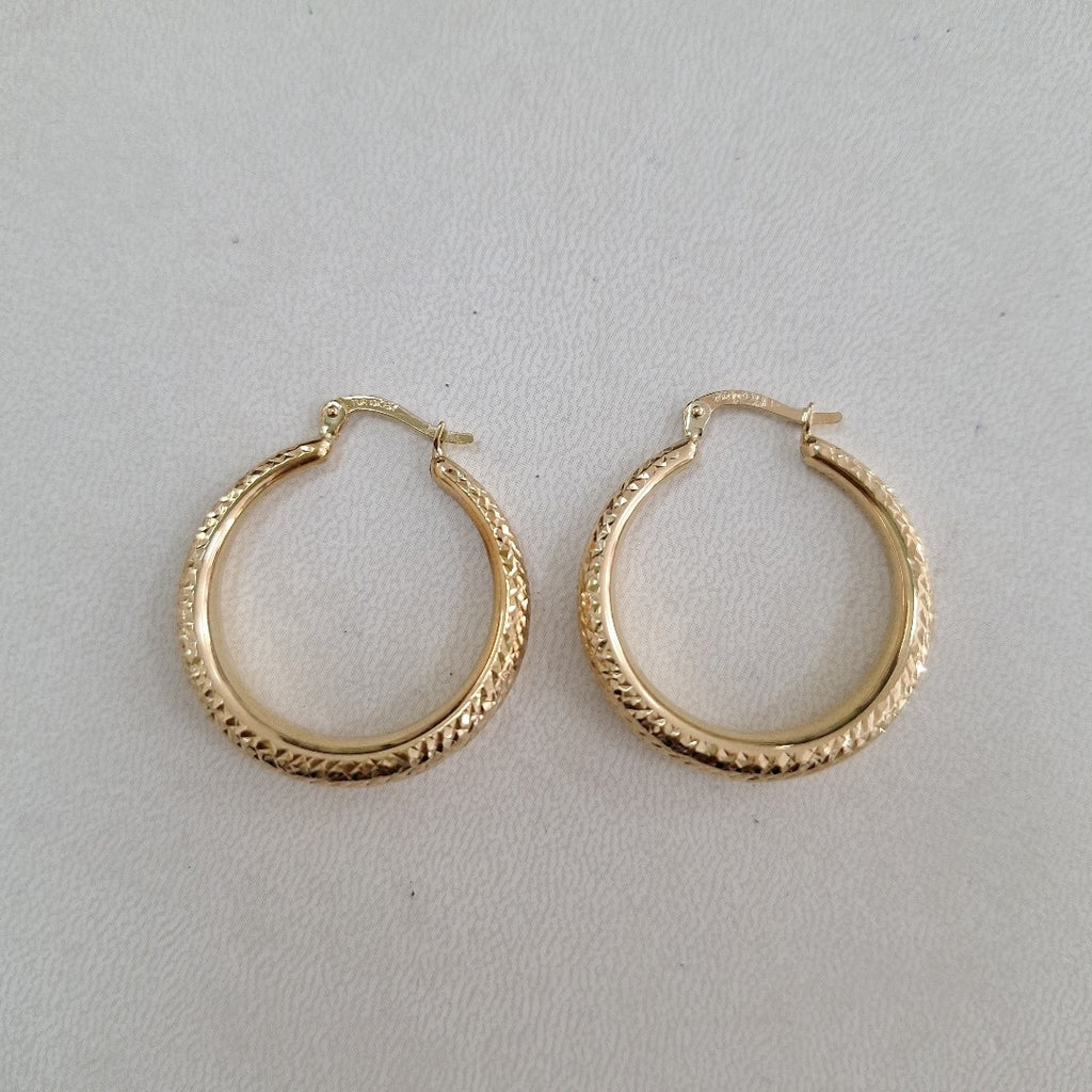ARRACADAS PAR ORO 10 K 2.6 GRMS (SEMINUEVO)