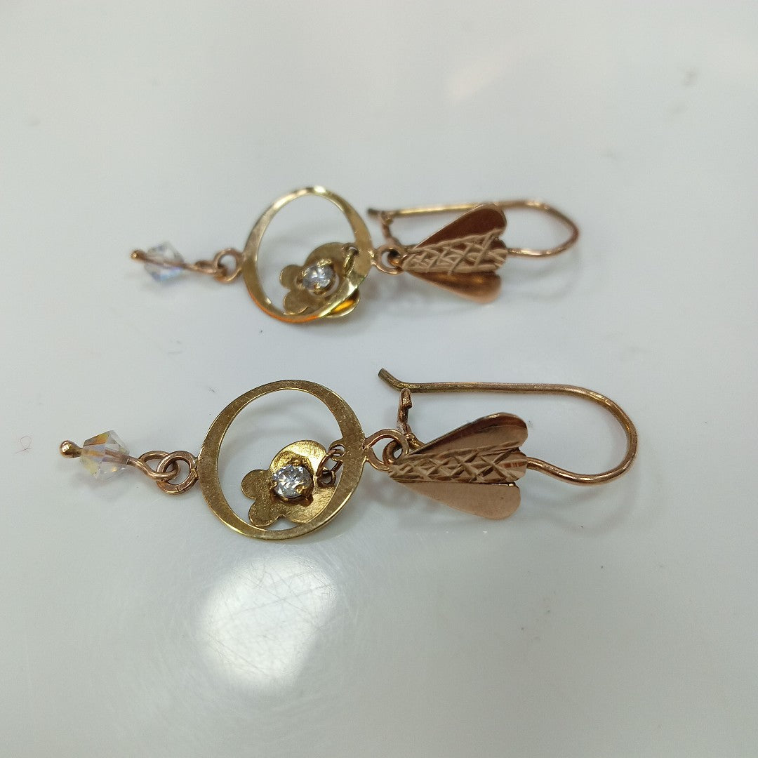 ARETES PAR ORO 8 K 2,60 GRMS (SEMINUEVO)