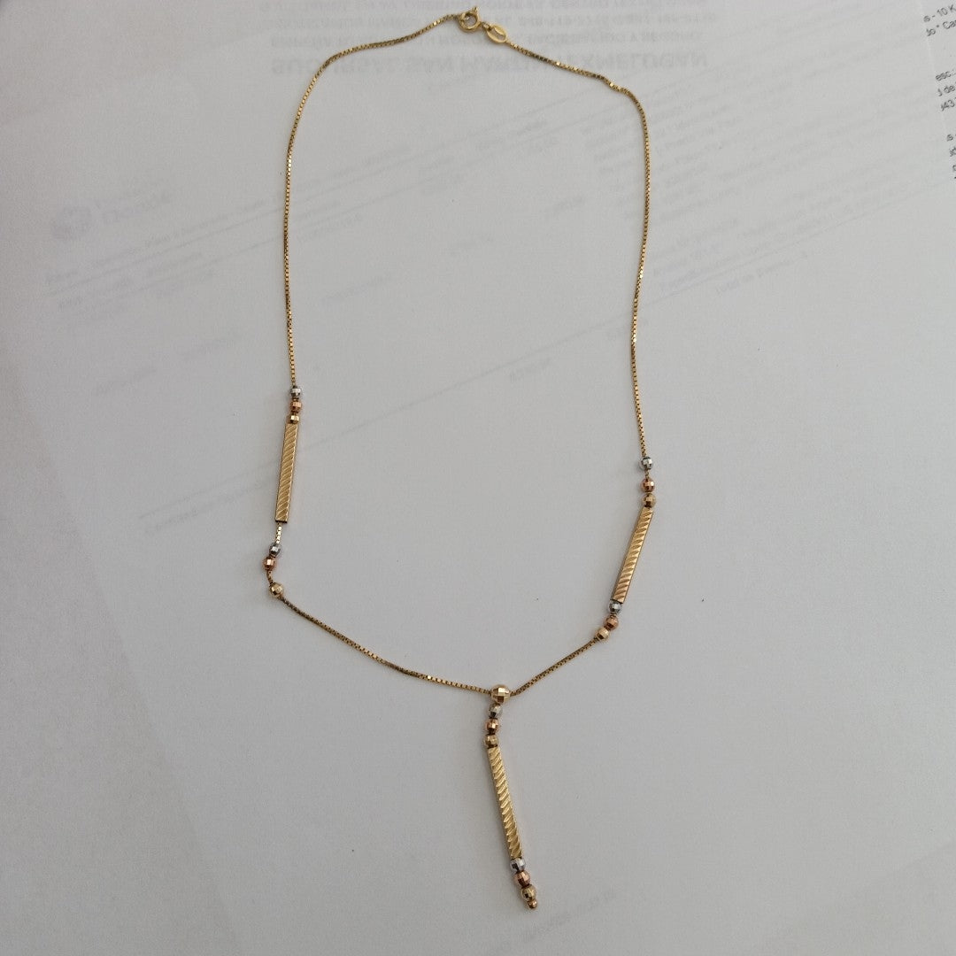 GARGANTILLA ORO,ORO COMBINADO 10 K 4,20 GRMS (SEMINUEVO)