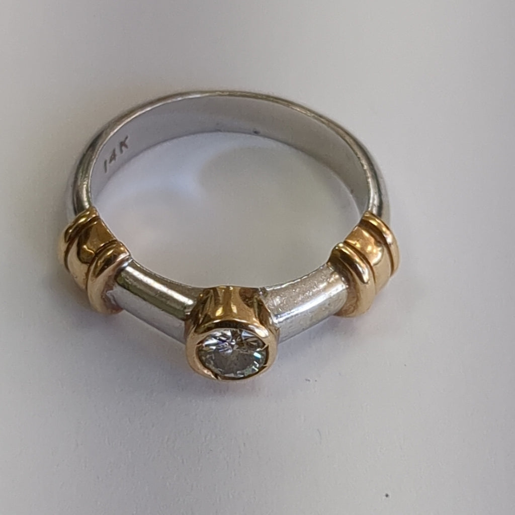 ANILLITO ORO BLANCO 10 K 4,20 GRMS (SEMINUEVO)