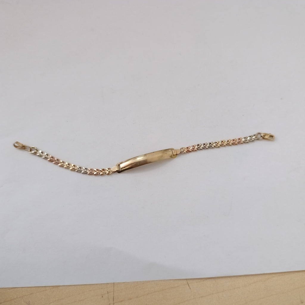 ESCLAVA ORO COMBINADO 10 K 2.4 GRMS (SEMINUEVO)