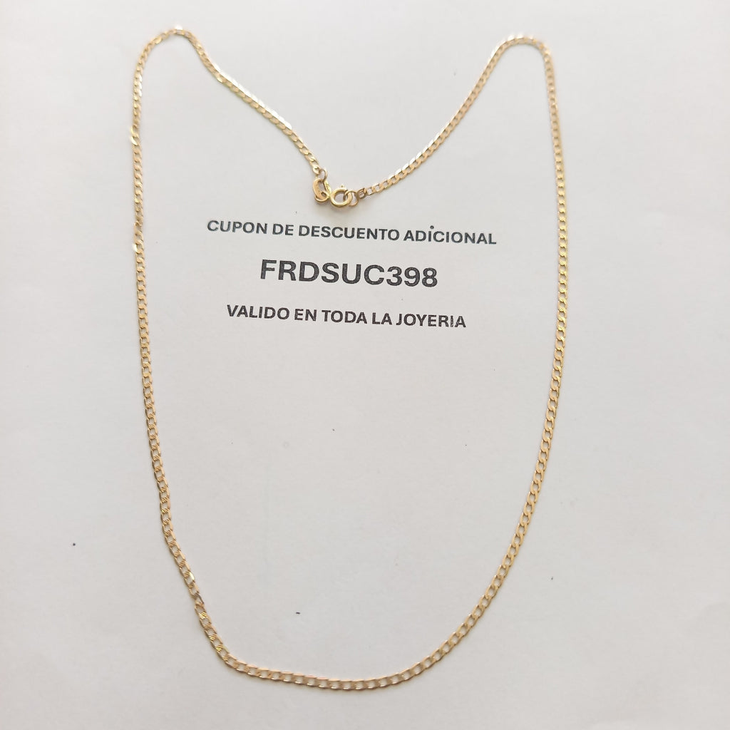 CADENA ORO 14 K 2.5 GRMS (SEMINUEVO)
